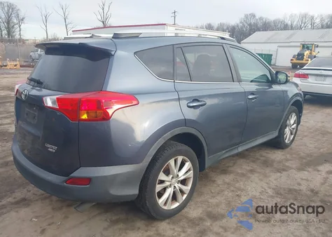 2013 Toyota Rav4 Limited from USA, damaged, VIN 2T3DFREV5DW099859